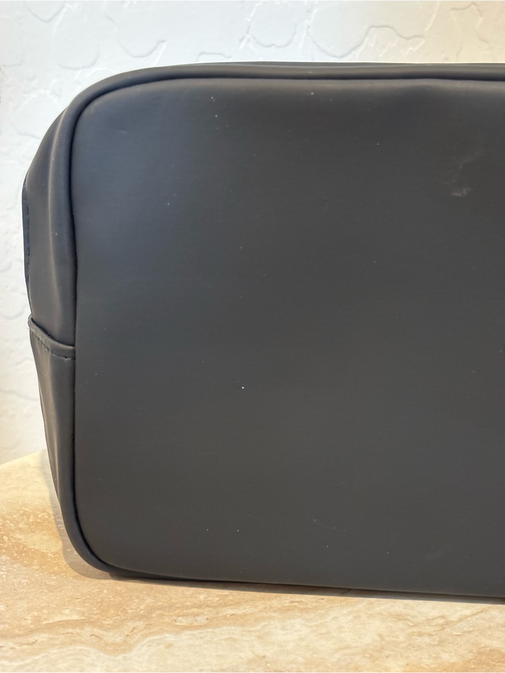 Prada Black Toiletry Bag with Red Stripe - Picture 7 of 12